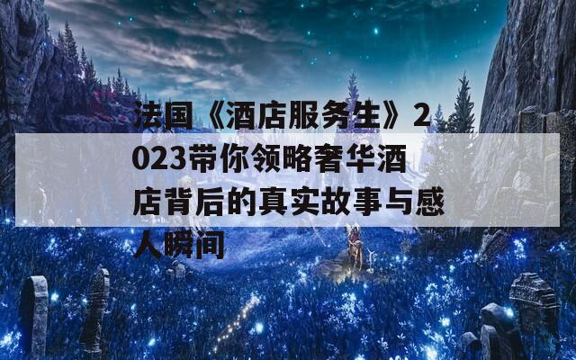 法国《酒店服务生》2023带你领略奢华酒店背后的真实故事与感人瞬间