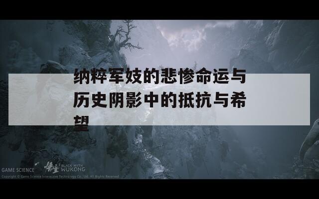 纳粹军妓的悲惨命运与历史阴影中的抵抗与希望